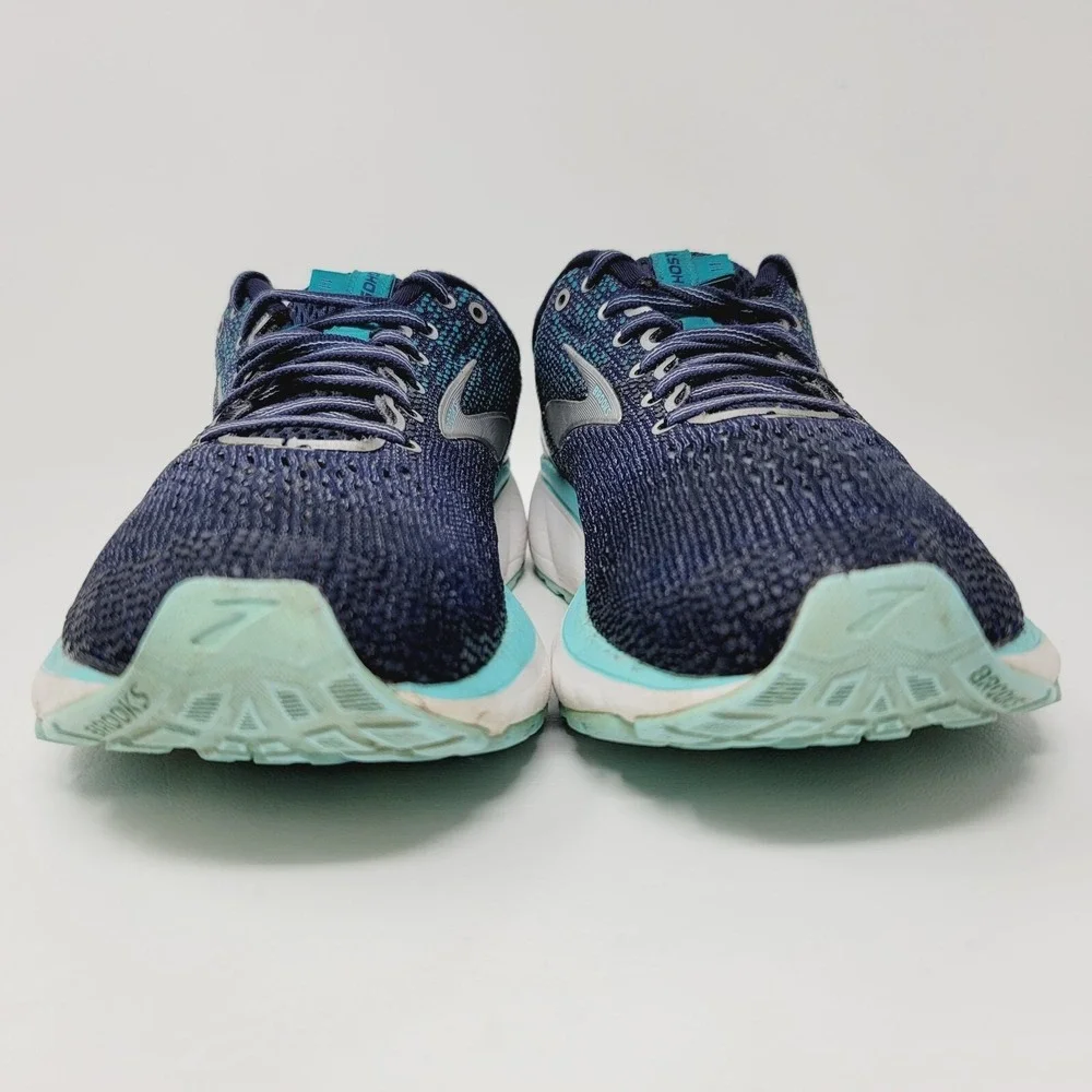 Brooks Ghost 11 Women's Sneakers Sz 9.5 B Running Shoes Navy Blue Casual